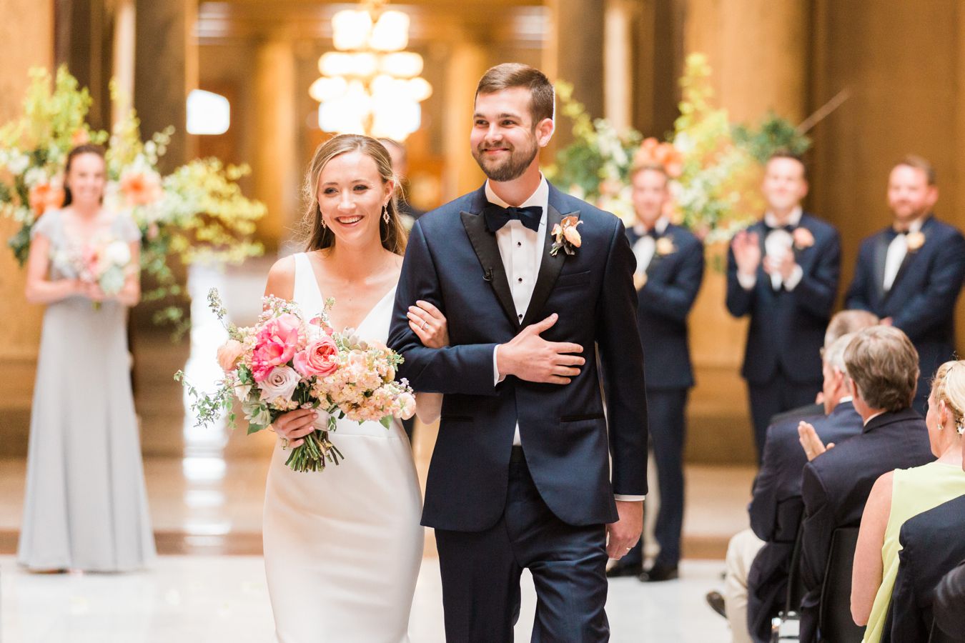 State Capital Building Indianapolis Wedding Photography | Cory Weber Photography 