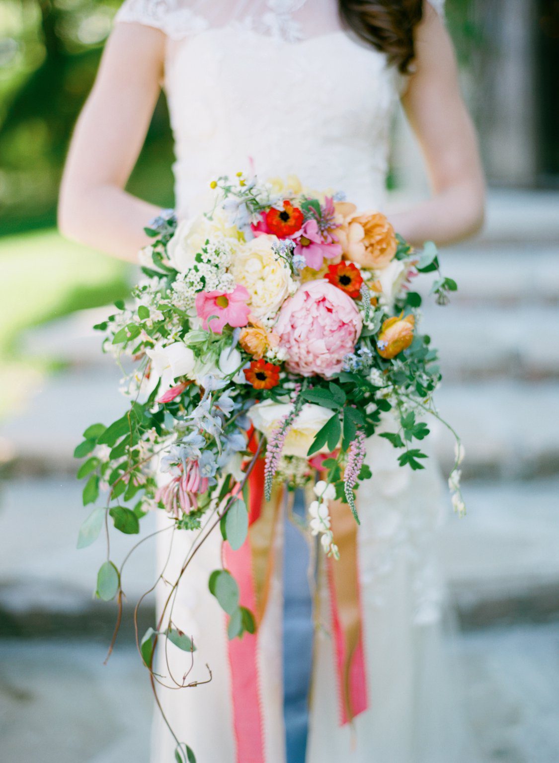 Colorful Bridal Bouquet | BLOOM Floral Design | Cory Weber Photography