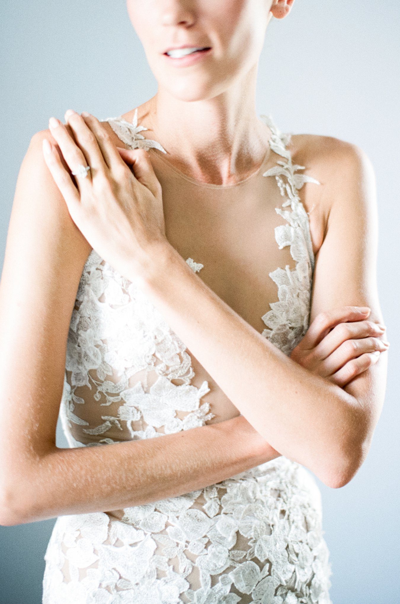 Mark Zunino Custom Bridal Gown | Michigan Fine Art Wedding Photographer | Cory Weber Photography