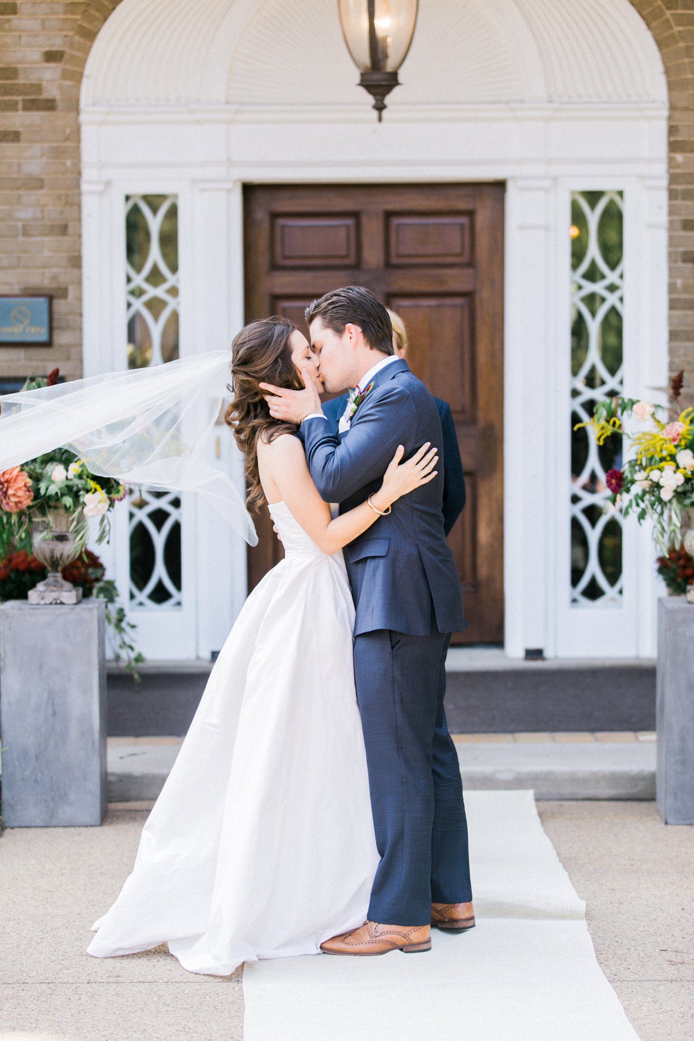 The Felt Mansion Holland Michigan Wedding Ceremony | Cory Weber Photography