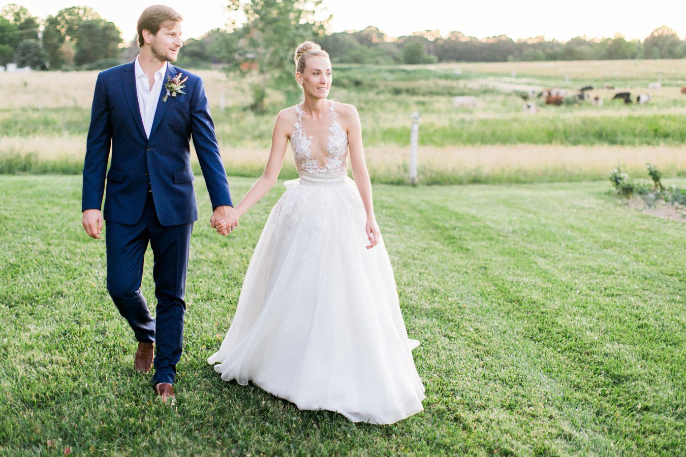 Mark Zunino Custom Gown | Michigan Fine Art Wedding Photographer | Cory Weber Photography